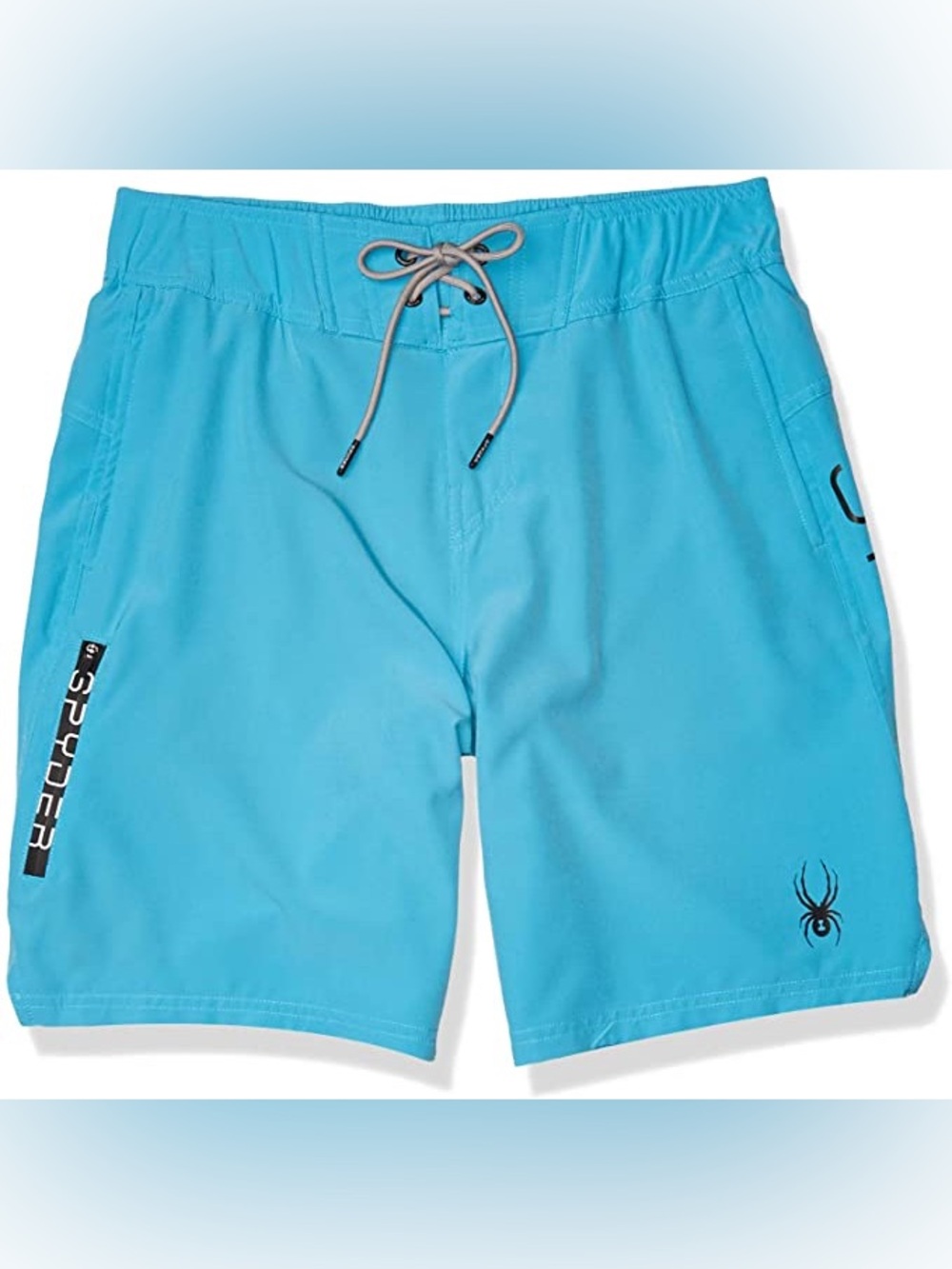 Spyder Hybrid Sport Swimsuit Board Shorts Large Blue UV Protection Surf Beach